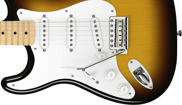 Elektrische gitaar voor linkshandige speler Fender American Vintage '56 Stratocaster LH 2-Color Sunburst - 4