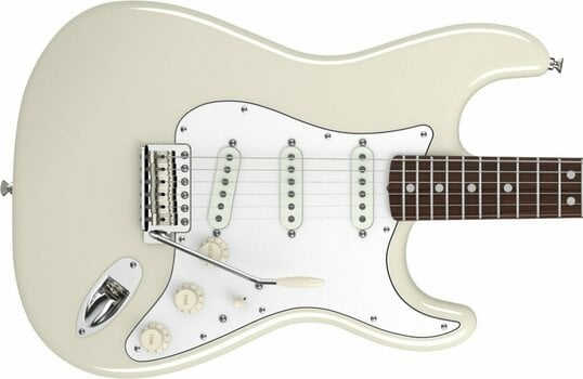 Electric guitar Fender American Vintage '65 Stratocaster Rosewood f. Olympic White - 3