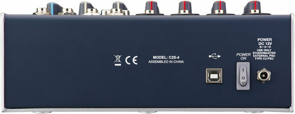 Смесителен пулт Studiomaster C2S-4 USB - 4