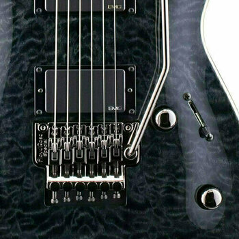 Elektrische gitaar ESP LTD MH 350FR See Thru Black - 2
