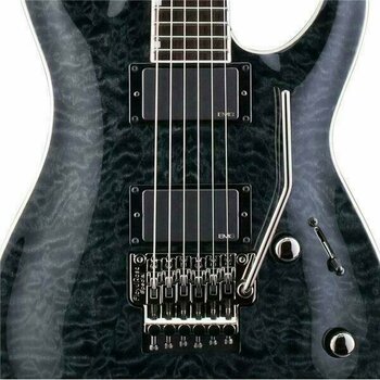 E-Gitarre ESP LTD MH 350FR See Thru Black - 3