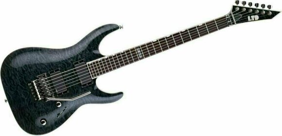 Gitara elektryczna ESP LTD MH 350FR See Thru Black - 4