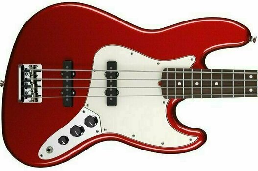 4-strängad basgitarr Fender American Standard Jazz Bass Rosewood Fingerboard Mystic Red - 2