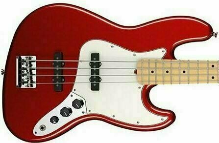E-Bass Fender American Standard Jazz Bass Maple Fingerboard Mystic Red - 3