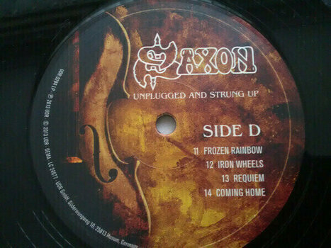 Vinyl Record Saxon - Unplugged And Strung Up (2 LP) - 5