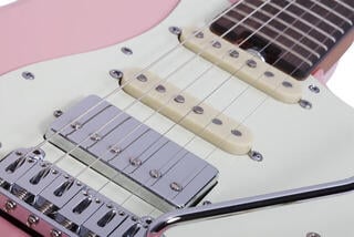 Električna kitara Schecter Nick Johnston Traditional HSS Atomic Coral Električna kitara - 7