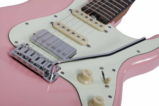 Elektrische gitaar Schecter Nick Johnston Traditional HSS Atomic Coral - 4
