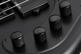 5 strunska bas kitara Schecter Stiletto Stealth-5 Satin Black 5 strunska bas kitara - 5