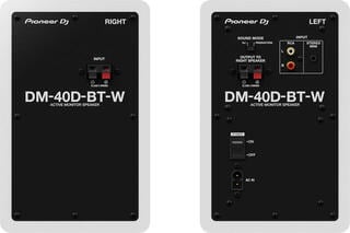 Moniteur de studio actif Pioneer Dj DM-40D-BT-W Moniteur de studio actif 2 pièces - 2