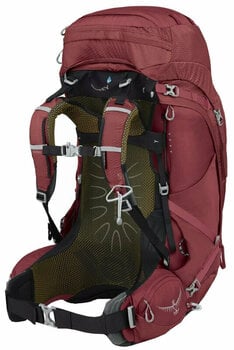 Outdoor Backpack Osprey Aura AG 65 Berry Sorbet Red XS/S Outdoor Backpack - 2