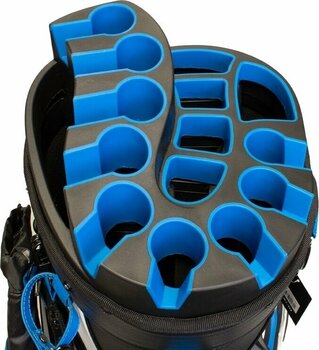 Golfbag XXIO 12 Waterproof Cart Bag Black/Blue Golfbag - 2