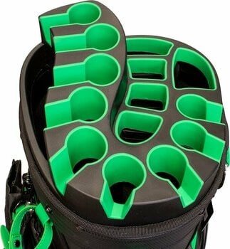 Bolsa de golf XXIO X Eks2 Waterproof Cart Bag Black/Green Bolsa de golf - 2