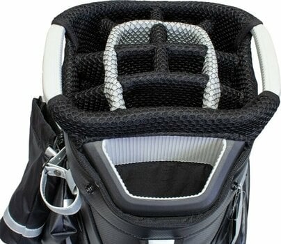 Golftas XXIO Premium Cart Bag Black/Silver Golftas - 2