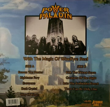 Vinyl Record Power Paladin - With The Magic Of Windfyre Steel (White & Orange) (LP) - 5