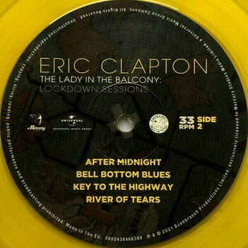 Δίσκος LP Eric Clapton - The Lady In The Balcony: Lockdown Sessions (Coloured) (2 LP) - 3