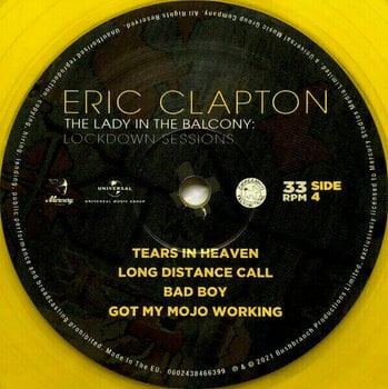 Δίσκος LP Eric Clapton - The Lady In The Balcony: Lockdown Sessions (Coloured) (2 LP) - 5