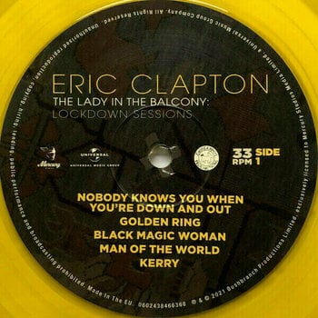 Δίσκος LP Eric Clapton - The Lady In The Balcony: Lockdown Sessions (Coloured) (2 LP) - 2