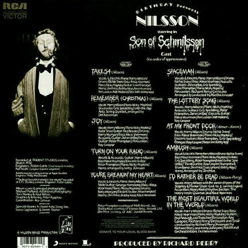Disco in vinile Harry Nilsson - Son Of Schmilsson (LP) - 4