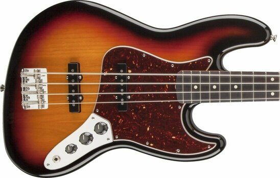Baixo de 4 cordas Fender 60s Jazz Bass Lacquer 3 Color Sunburst - 3