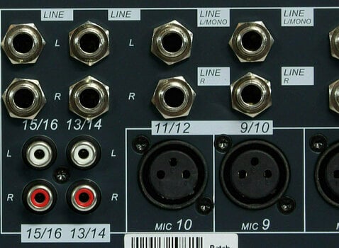 Analogový mixpult Studiomaster C6XS-16 - 12