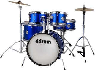 Junior Drum Set DDRUM D1 Jr 5-Piece Complete Drum Kit Cobalt Blue Junior Drum Set - 1