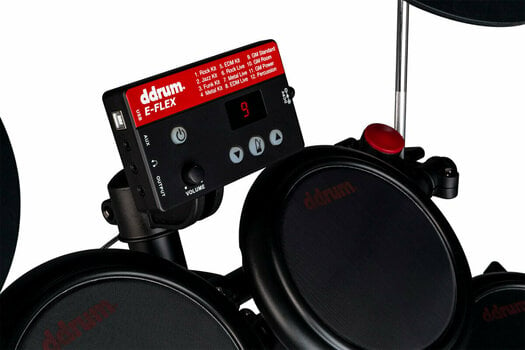Electronic Drumkit DDRUM E-Flex Red - 7