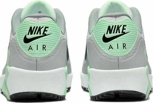 Men's golf shoes Nike Air Max 90 G White/Black/Light Smoke Grey/Photon Dust 44 - 4