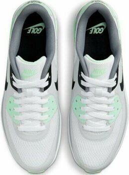 Men's golf shoes Nike Air Max 90 G White/Black/Light Smoke Grey/Photon Dust 46 - 3