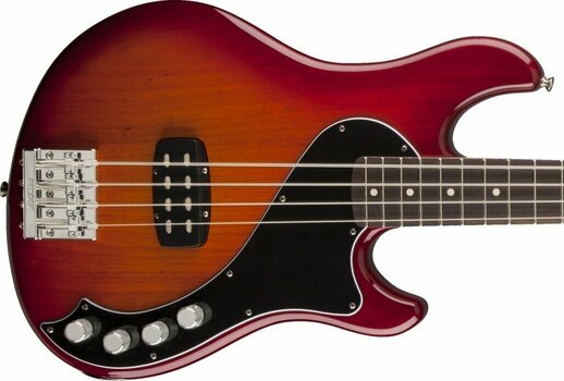 5-string Bassguitar Fender Deluxe Dimension Bass V 5 string Aged Cherry Burst - 3