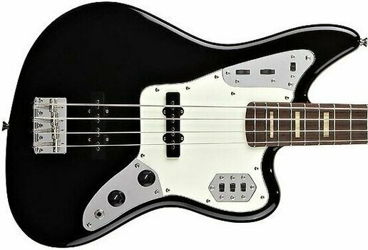 Elektrische basgitaar Fender Deluxe Jaguar Bass Black - 2