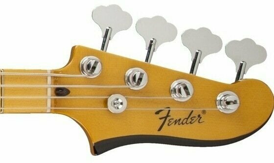 Halvakustisk basgitarr Fender Starcaster Bass Black - 2