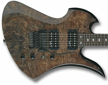 Guitarra elétrica BC RICH Mockingbird Plus FR Black Vapor - 3