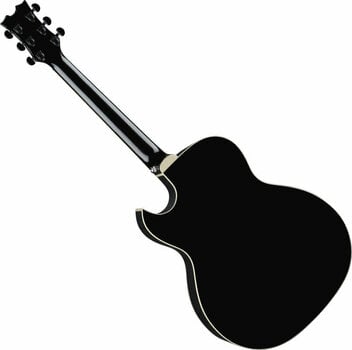 Jumbo elektro-akoestische gitaar Dean Guitars Mako Valor A/E USA Flag - 2