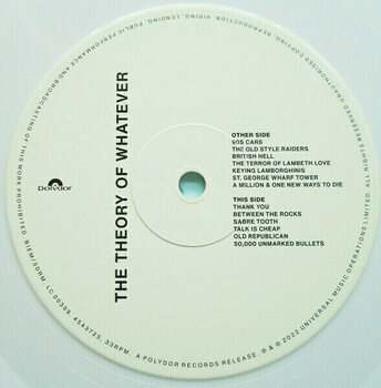 LP deska Jamie T - The Theory Of Whatever (Limited Standard Coloured Vinyl) (LP) - 5