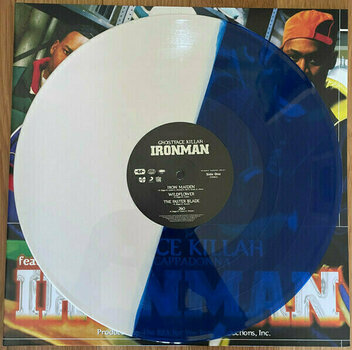 Vinyl Record Ghostface Killah - Ironman (25th Anniversary Edition) (Blue & Cream Colour Vinyl) (2 LP) - 2