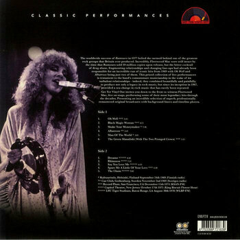 Disque vinyle Fleetwood Mac - Greatest Hits Live (LP) - 2
