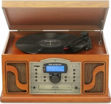 Retro turntable
 Ricatech RMC250 6 in 1 Music Center Paprika - 2
