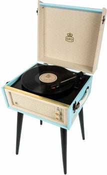 Retro gramofon GPO Retro Bermuda Modra - 3