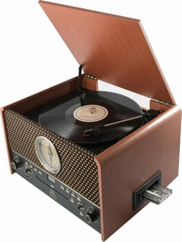 Retro gramofon GPO Retro Chesterton Rose Wood - 2