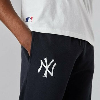 Joggingbukser New York Yankees MLB Team Logo Joggers Navy/White M Joggingbukser - 3