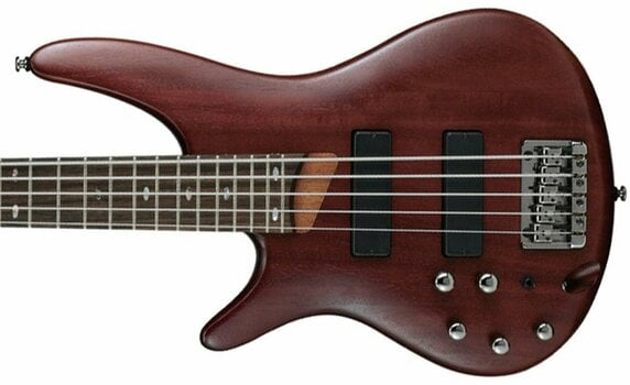 Gitary basowe dla leworęcznych Ibanez SR 505L Brown Mahagony - 4