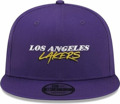 Czapka z daszkiem Los Angeles Lakers 9Fifty NBA Script Team Purple S/M Czapka z daszkiem - 2