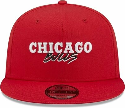 Καπέλο Chicago Bulls 9Fifty NBA Script Team Κόκκινο ( παραλλαγή ) S/M Καπέλο - 2