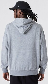 Hættetrøje Los Angeles Lakers NBA Half Logo Oversized Hoody Grey L Hættetrøje - 2