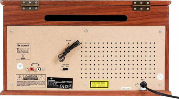 Retro turntable
 Auna NR-620 Brown - 5