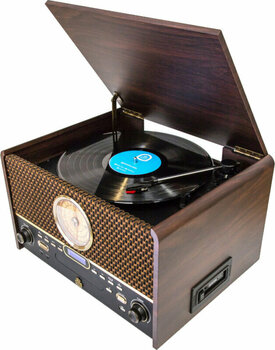 Retro gramofon GPO Retro Chesterton Dark Wood - 3