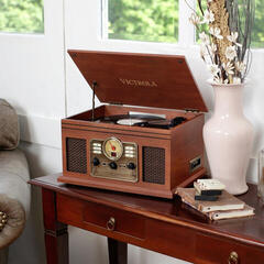 Retro gramofón
 Victrola VTA 200B MAH Brown Retro gramofón - 5
