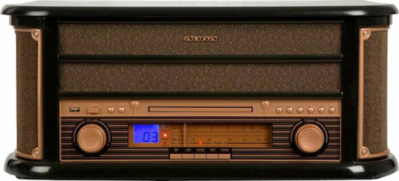 Retro gramofon Auna Belle Epoque 1908 Black Retro gramofon - 5