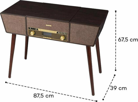 Retro okretnica Auna Belle Epoque 1912 Wood Retro okretnica - 2