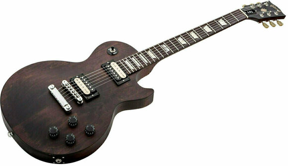 Electric guitar Gibson LPJ 2014 Chocolate Satin - 2